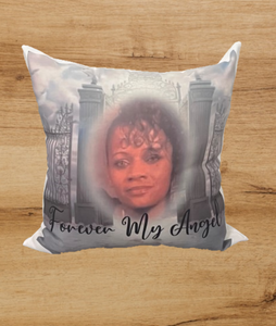 In Loving Memory Personalized Photo Pillow