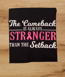 The Comeback is Always Stronger than the Setback