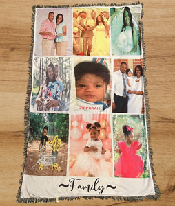 Photo Throw Blanket