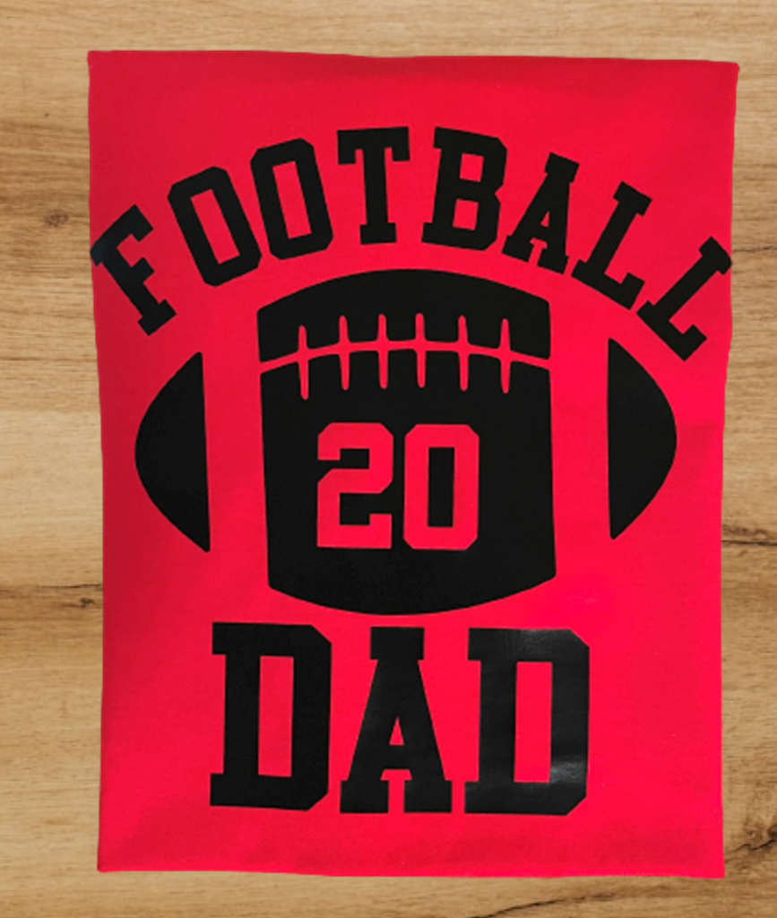 Custom Football Title (Dad, Mom...) T-Shirt