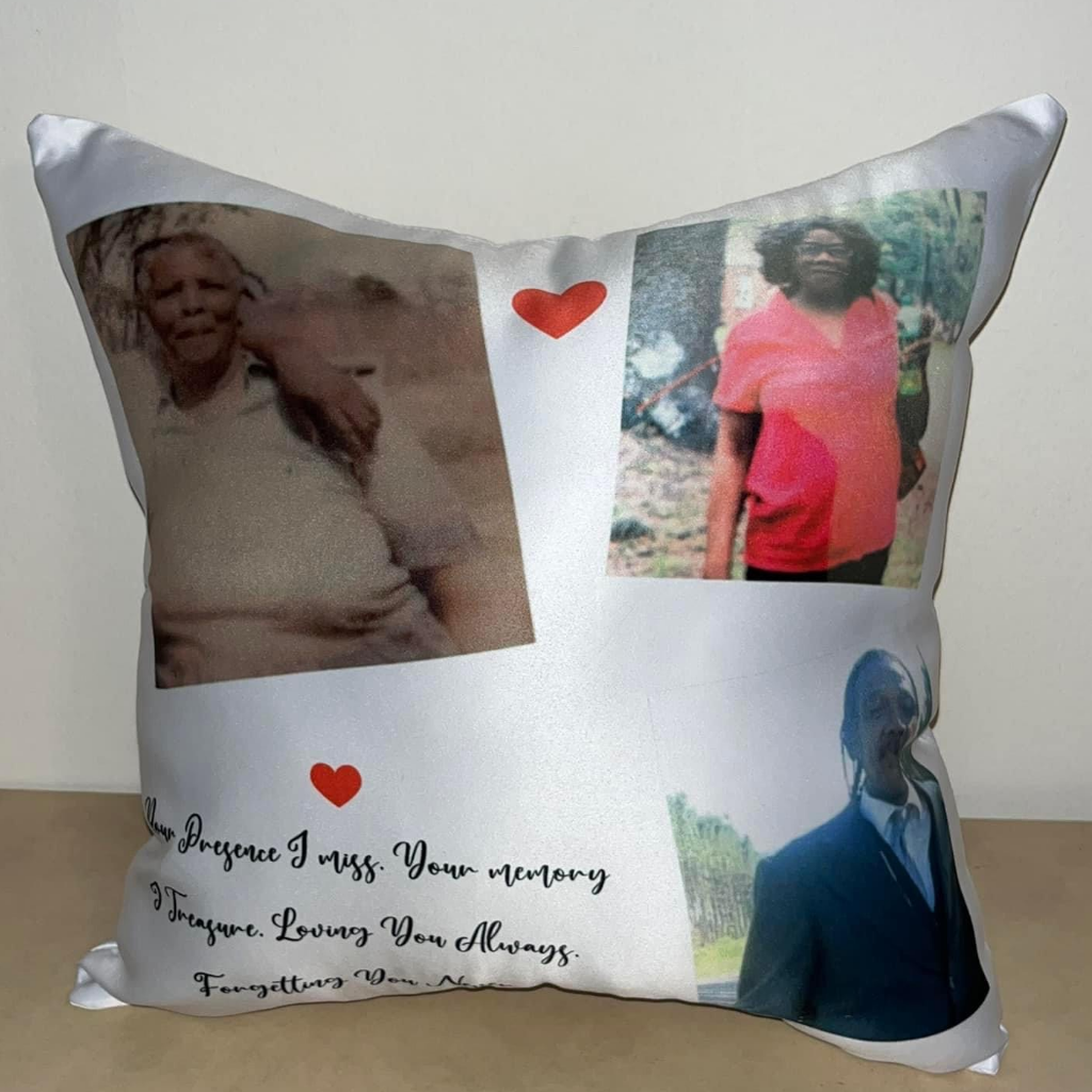 In Loving Memory Personalized Photo Pillow